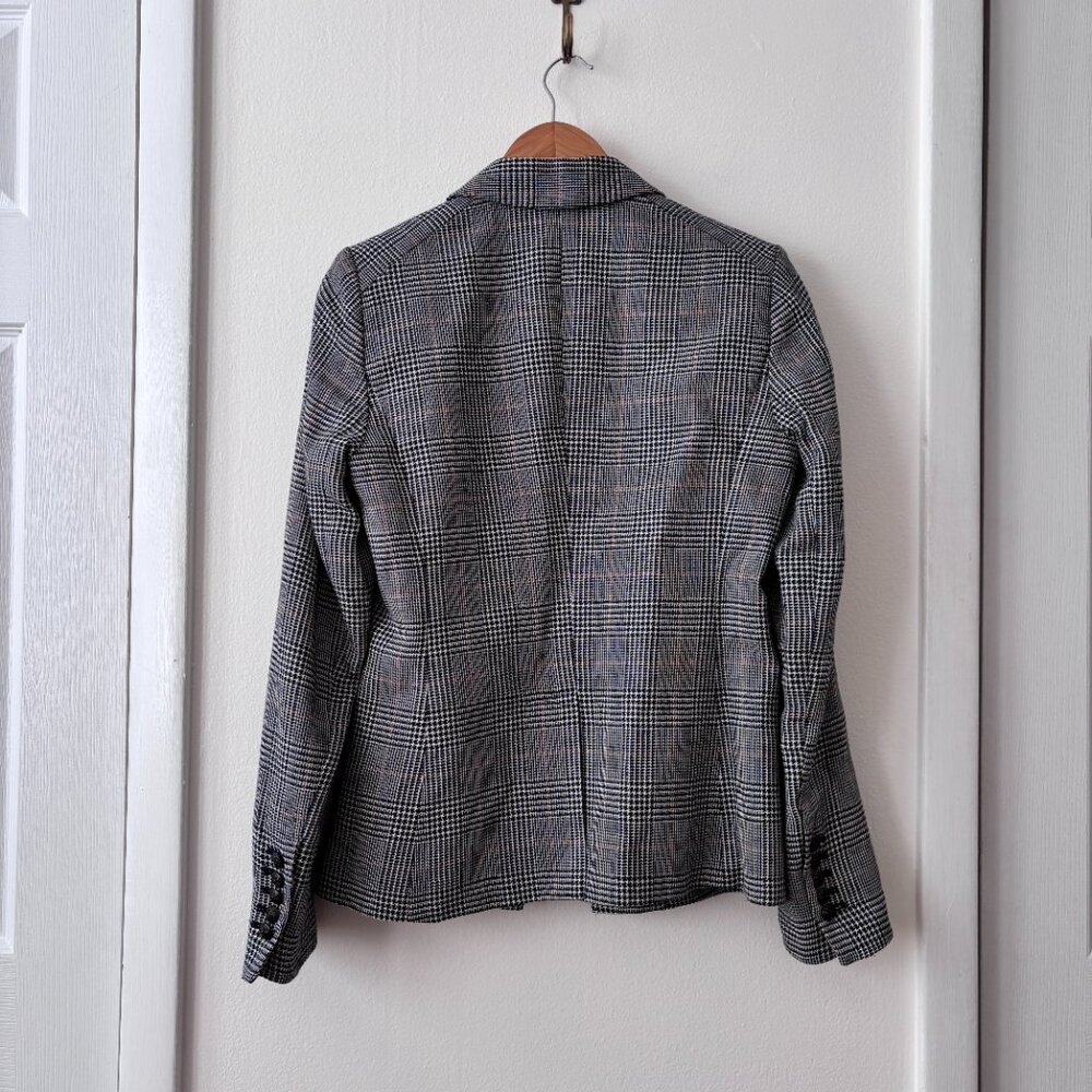 Veronica Beard Cutaway Linen Cotton Dickey Jacket - Picture 6 of 7